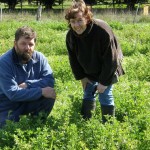 Shaun and Lisa McIntyre used lucerne for summer feed and reducing leakage below the root zone at Dunkeld.