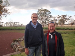 Peter Dooley was keen to establish persistent perennial pasture on the site with the assistance of Supporting Site Co-ordinator Raquel Waller, DEPI Victoria